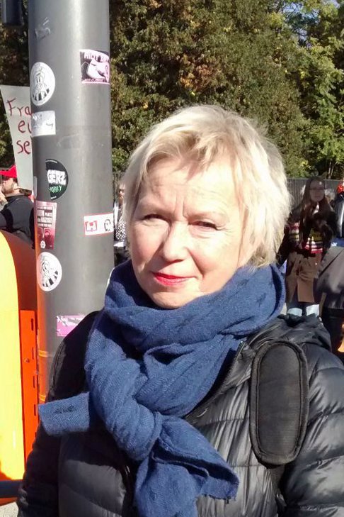 TTIP Demo: Portrait Martina Brömme