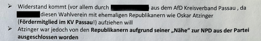 Einige Landtagskandidaten der AfD in Bayern sind rechtsradikal ...