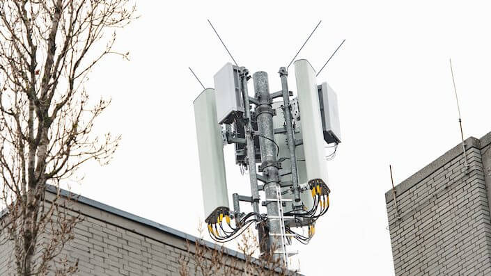 Wirtschaft, LTE 5G Antennen