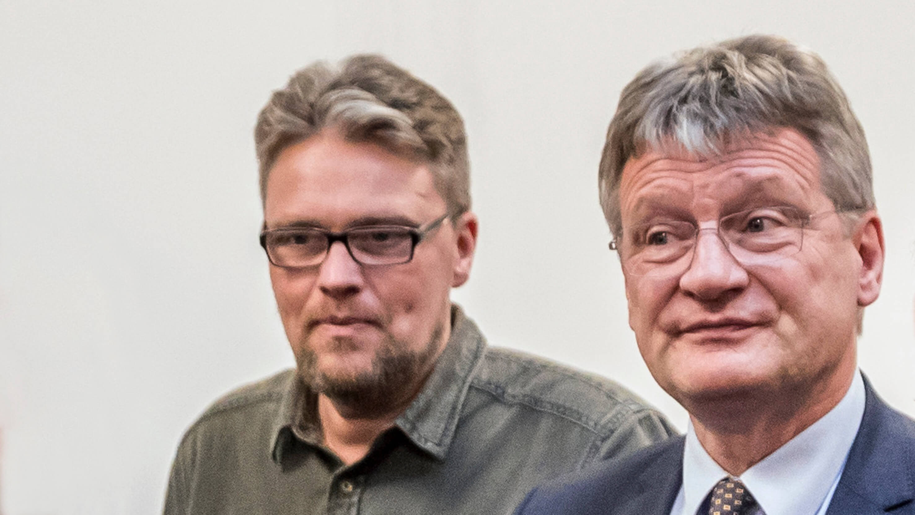 Die AfD-Politiker Guido Reil und Jörg Meuthen stehen im Fokus