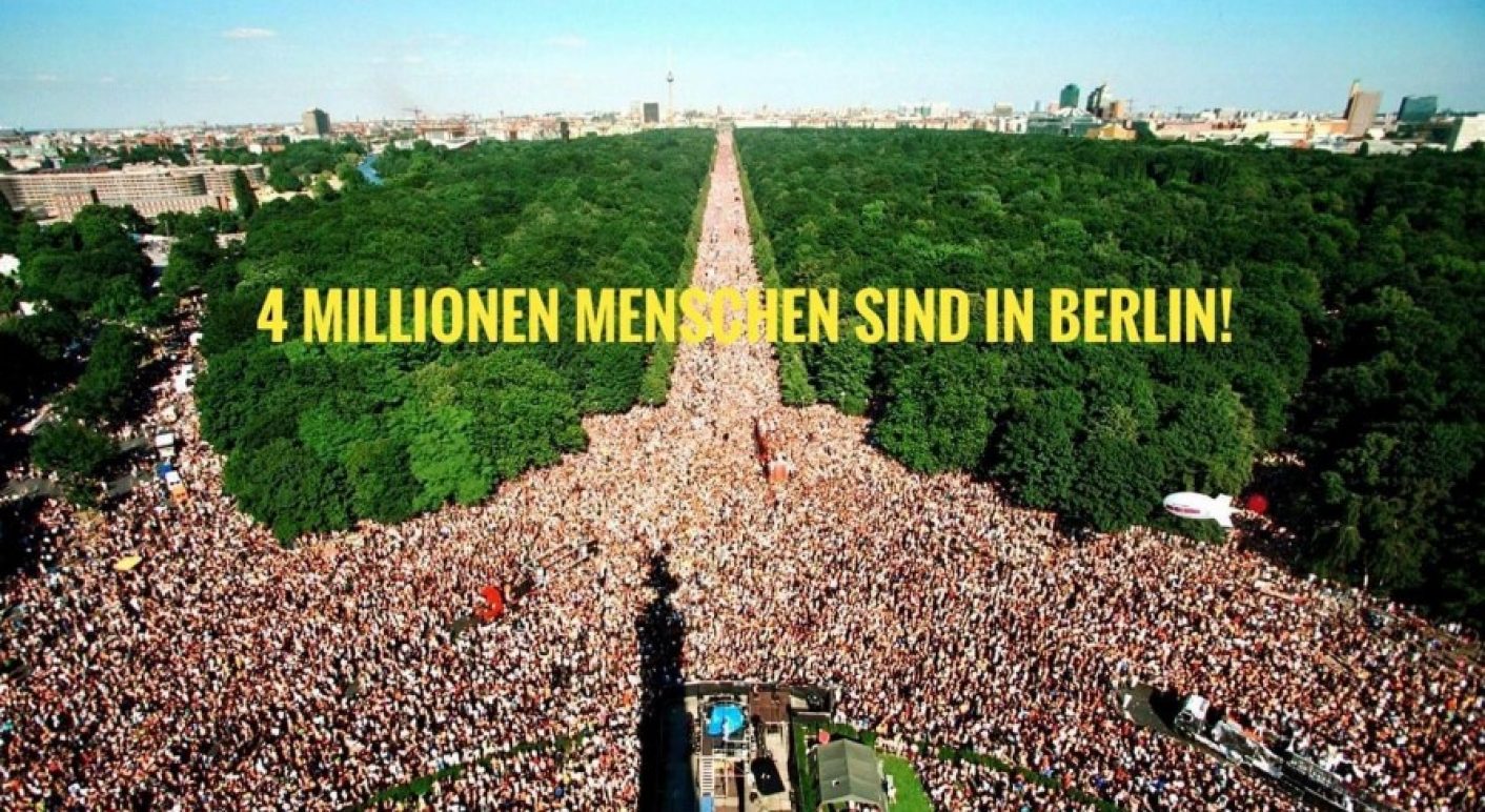Nein, in Berlin haben am 29. August nicht vier Millionen ...