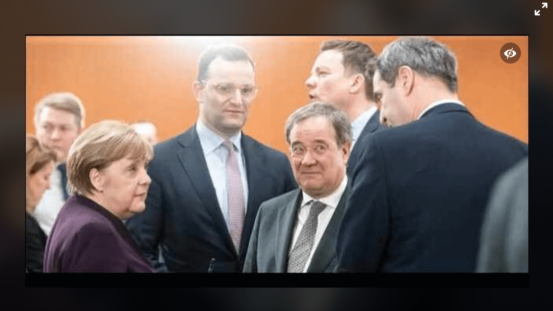 Nein, dieses Foto von Merkel, Spahn und Co. ist nicht von ...