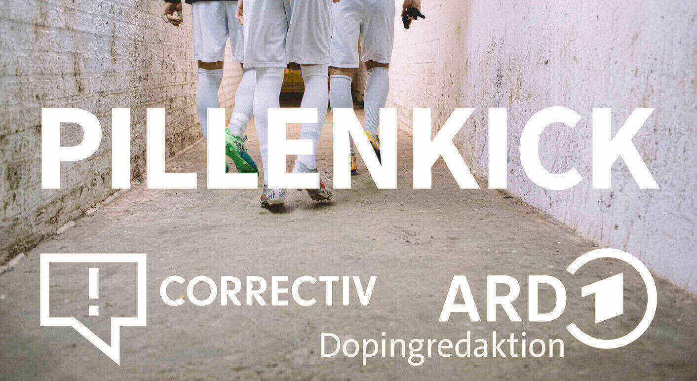 Pillenkick Titelbild von CORRECTIV und der ARD-Dopingredaktion