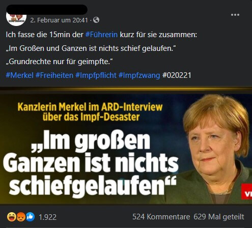Grundrechte Nur Fur Geimpfte Ist Kein Zitat Von Angela Merkel