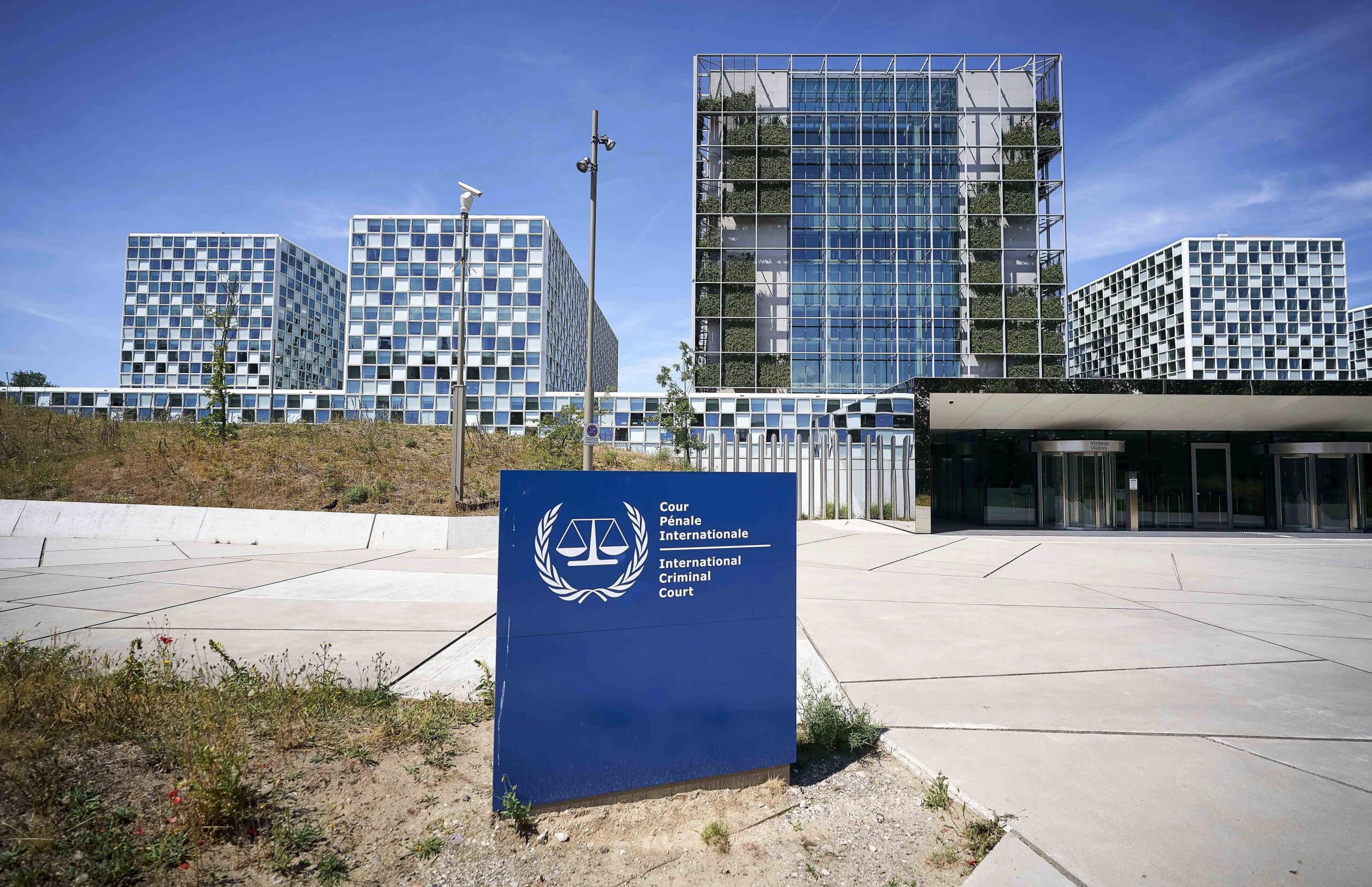 Die Aufnahme zeigt den Internationalen Strafgerichtshof in Den Haag.