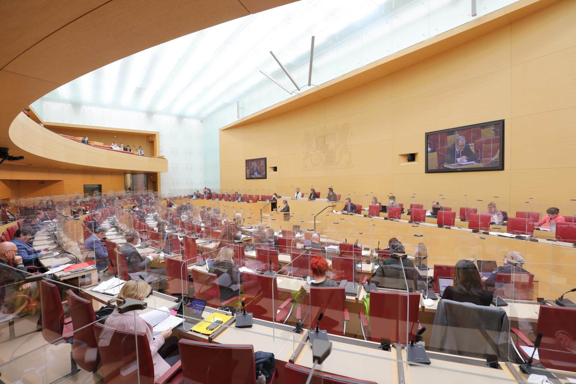 Sitzungsreihen im bayerischen Landtag @ Rolf Poss / Bildarchiv Badischer Landtag