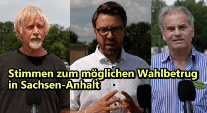 Wodarg, Fuellmich und Siber von Die Basis über angeblichen Wahlbetrug in Sachsen-Anhalt