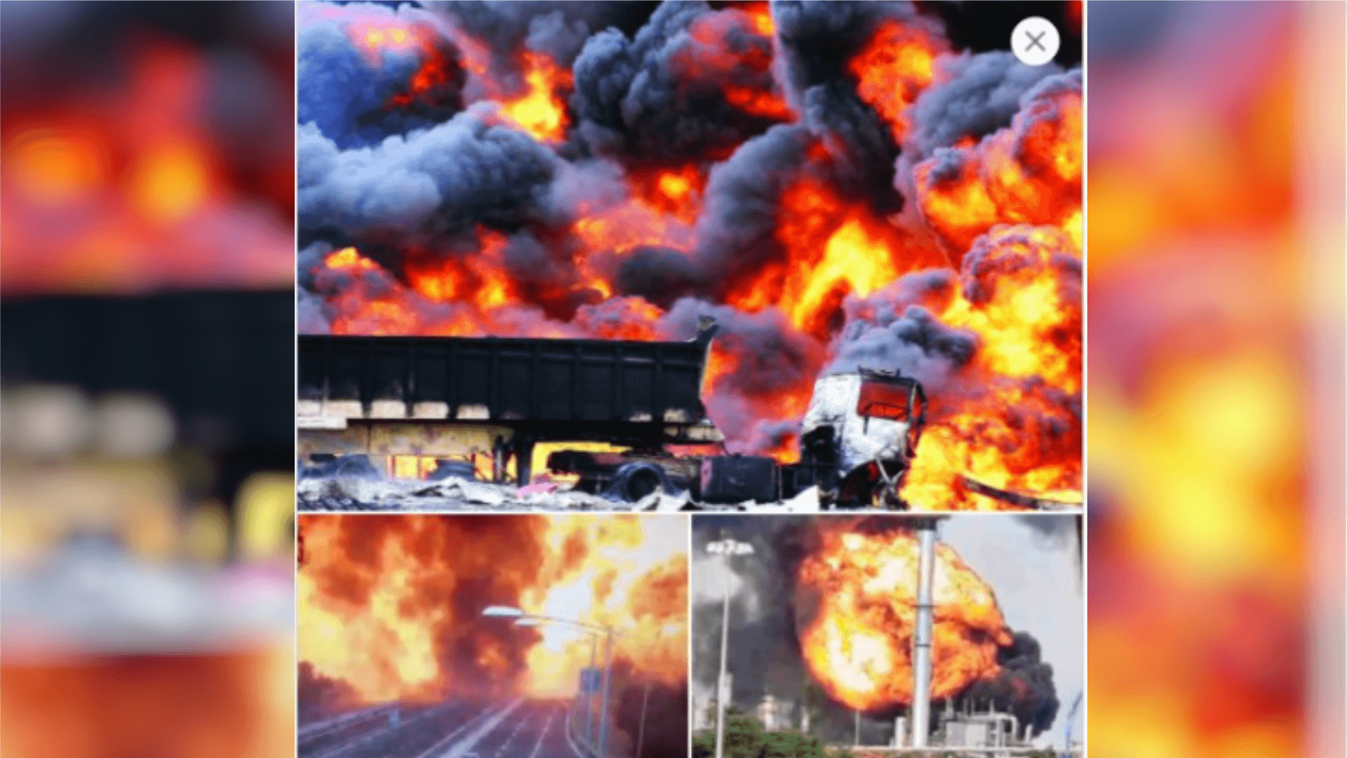 Falsche Fotos von Explosion im Chempark Leverkusen