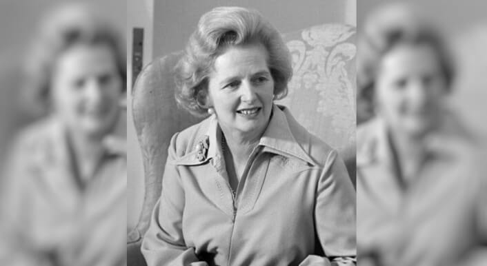 Porträtfoto Margaret Thatcher