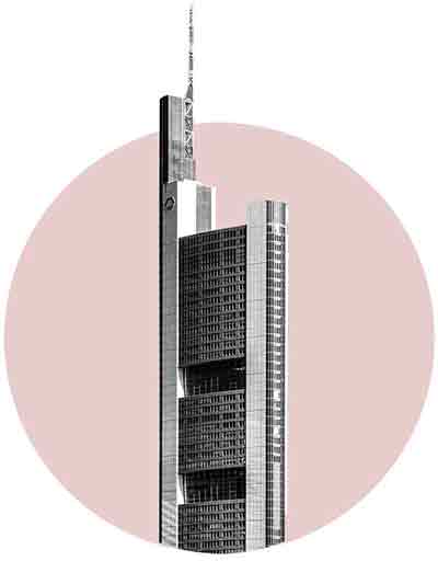 Headquarter der Commerzbank in Frankfurt