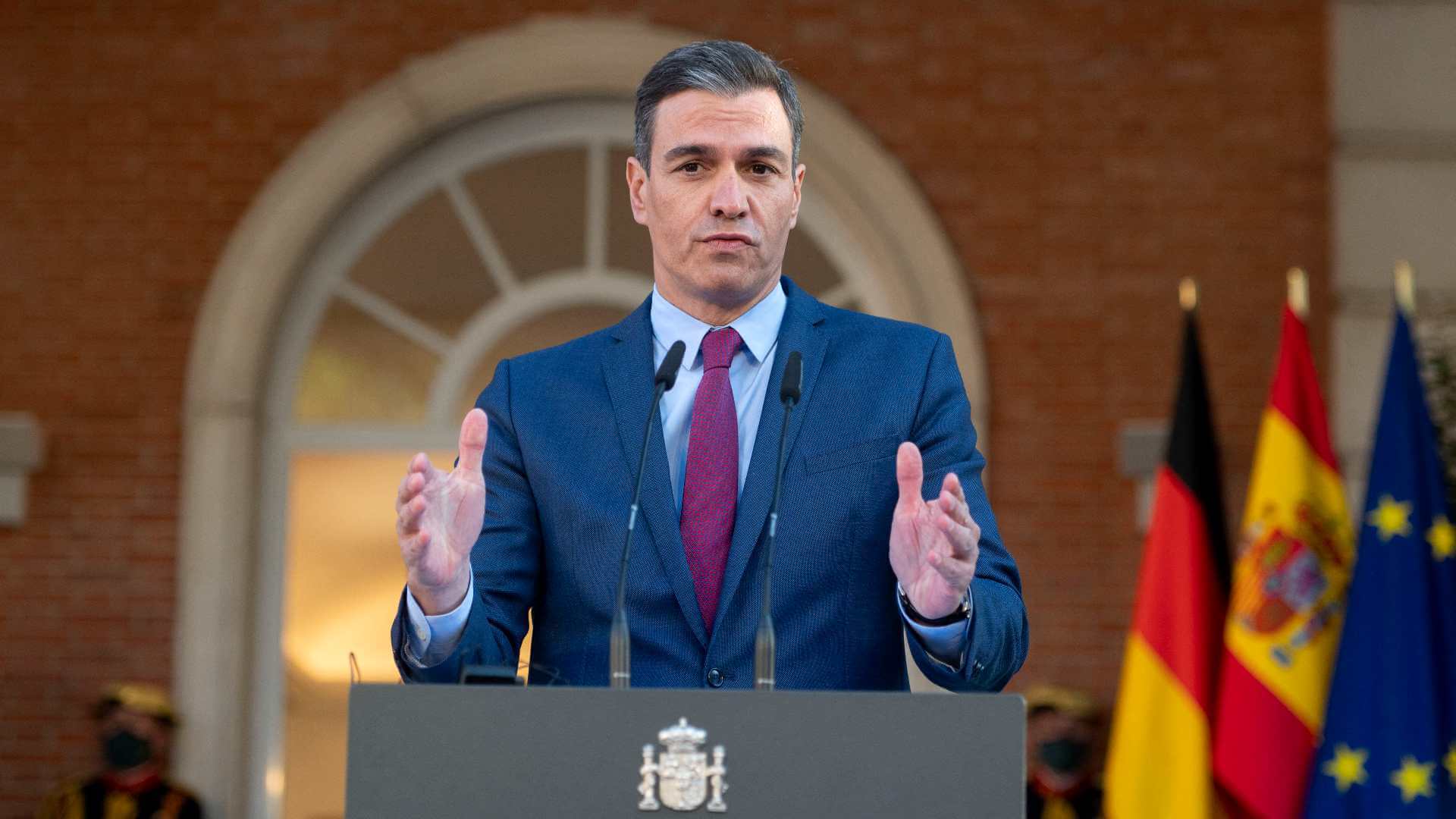 Der spanische Ministerpräsident Pedro Sánchez traf am 17. Januar Bundeskanzler Olaf Scholz in Madrid