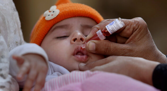 polio schluckimpfung pakistan
