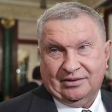Foto von Rosneft-Chef Igor Sechin