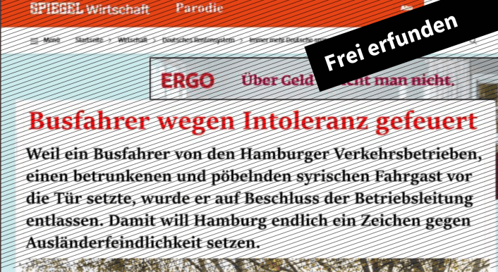 Gefälschter Screenshot