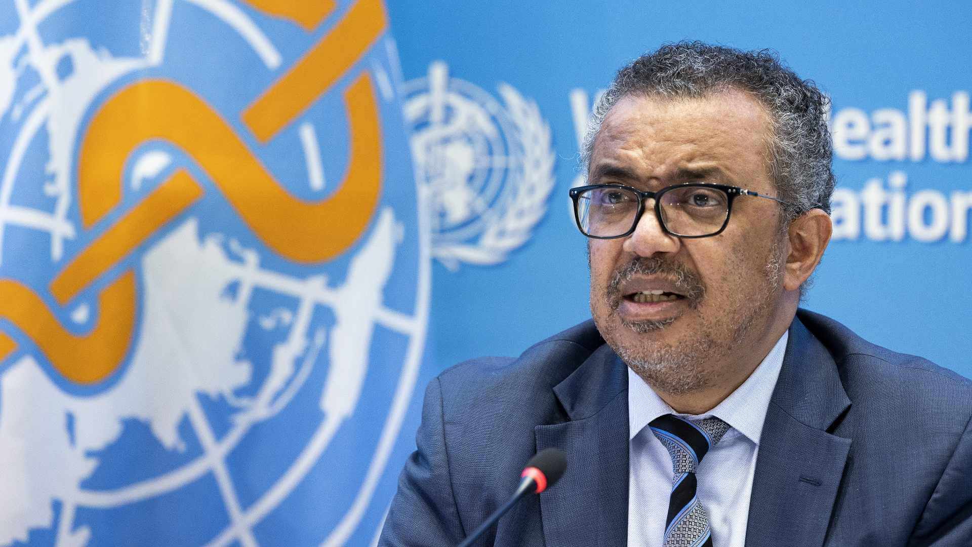 Tedros Adhanom Ghebreyesus, der Direktor der WHO am 20. Dezember 2021