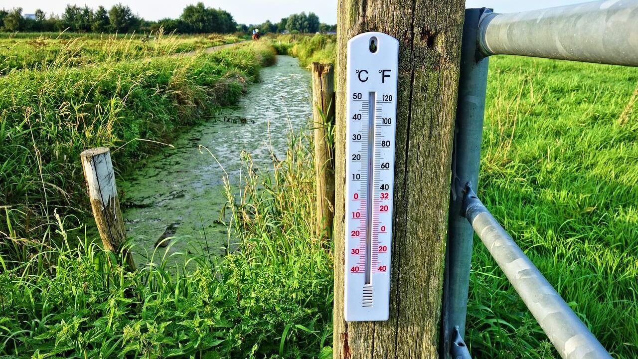 Thermometer und Hitzetage in Österreich