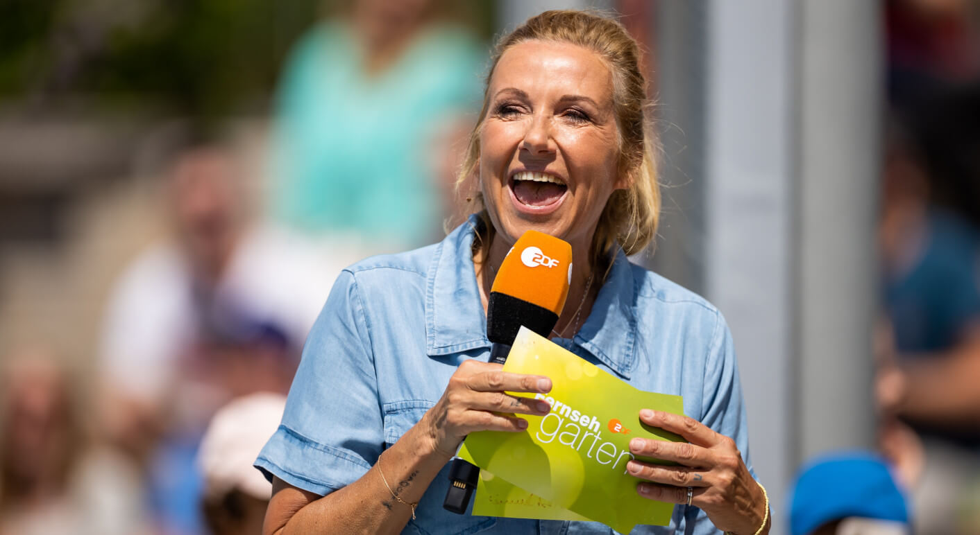 Andrea Kiewel, ZDF Fernsehgarten