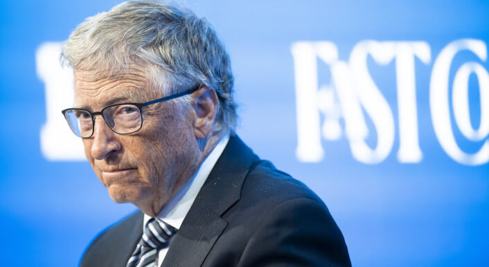 Bill Gates Porträtfoto