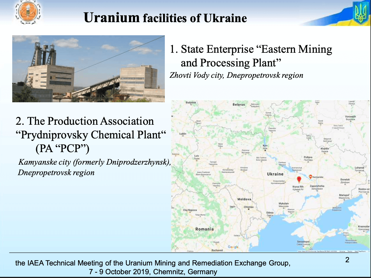 Uran-Bergbau in der Ukraine
