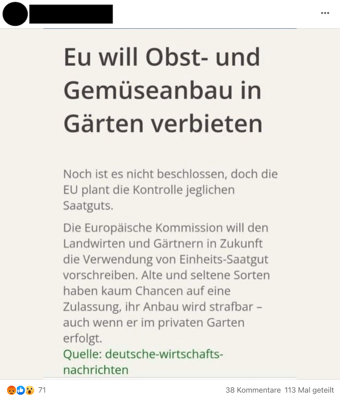 EU will privaten Garten-Anbau von Obst und Gemse nicht verbieten