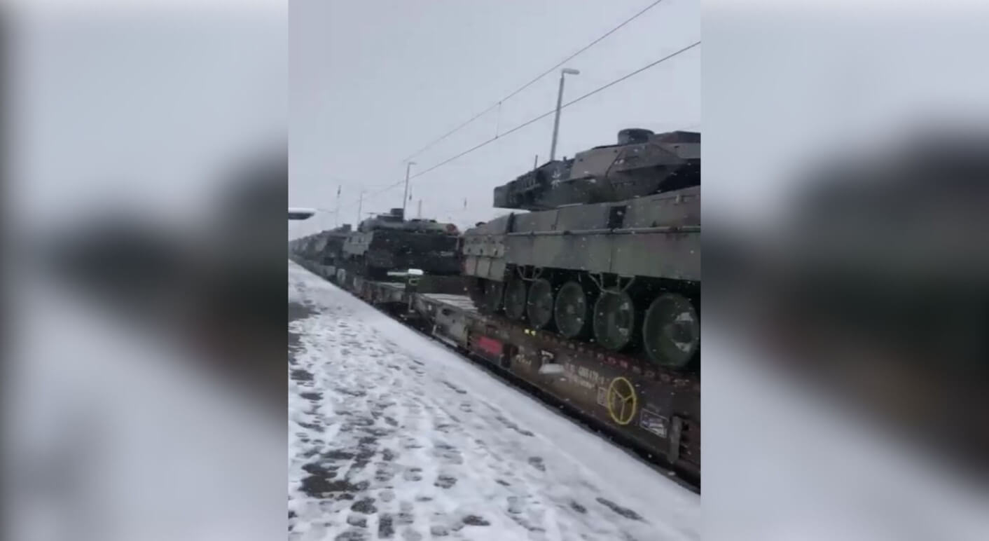 Leopard-Panzer-Hosena-Brandenburg-Ukraine-Litauen
