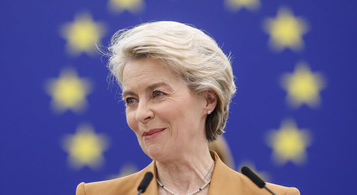 Ursula von der Leyen äußerte sich so nicht zur Nord-Stream-Sabotage