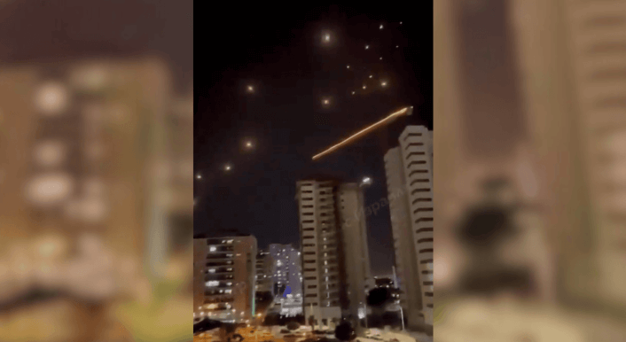 Iron Dome fängt Raketen über Israel ab – Video von 2021