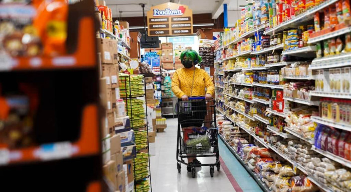 Kein CO2-Tracking – Supermarkt in New York Symbolbild