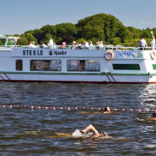 Symbolbild vom Baldeneysee in Essen – Hitzewelle Temperatur Wetter