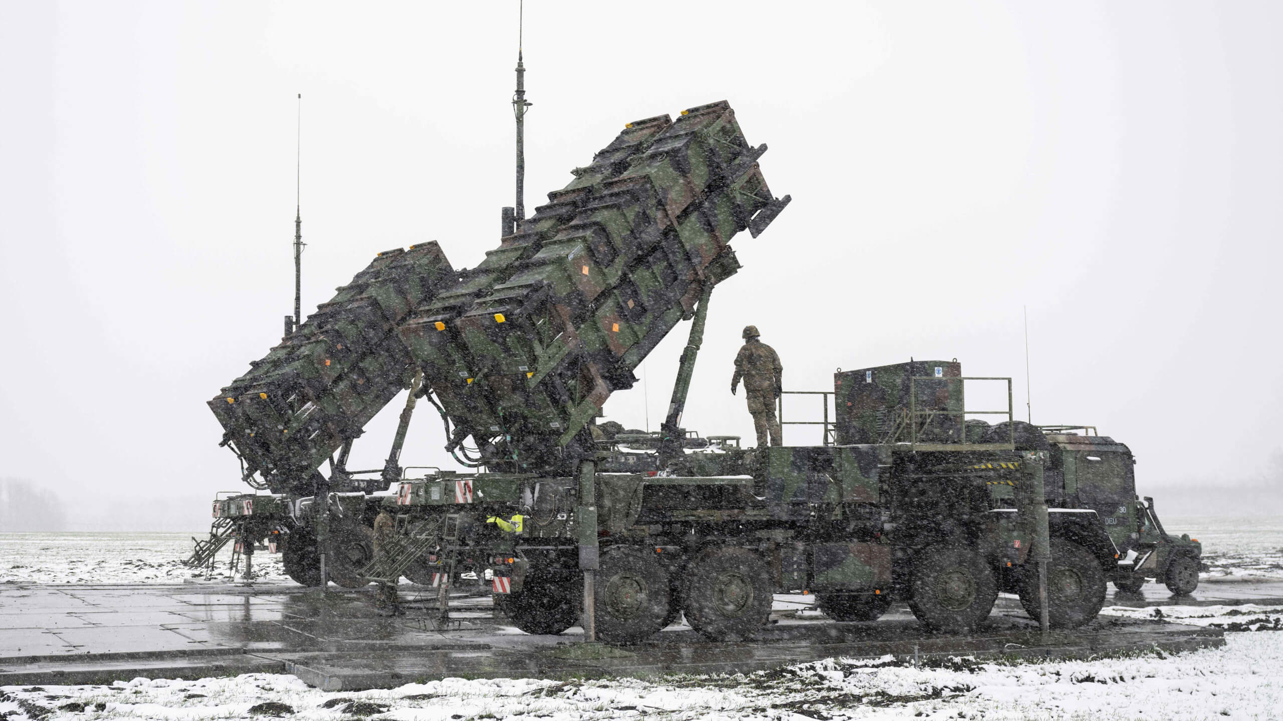 Im polnischen Zamość beteiligt sich die Bundeswehr an einer Nato-Mission zur Sicherung des Luftraums
