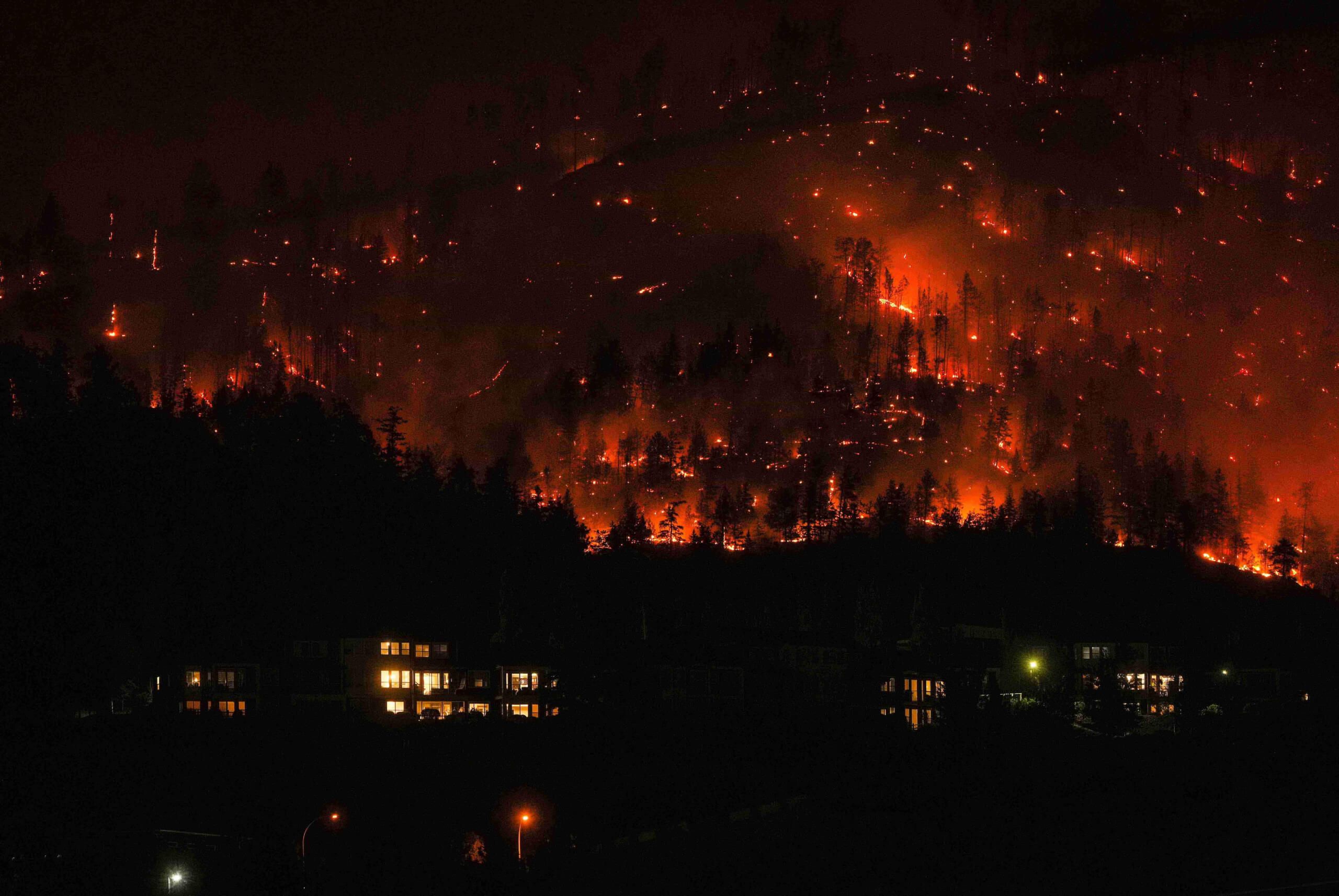 Verheerende Brände in Kanada.