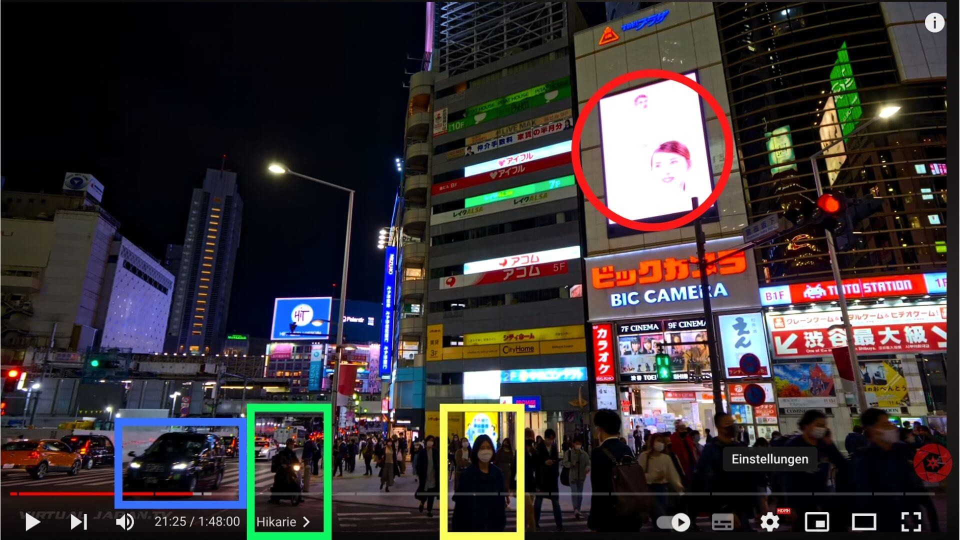 Das Original-Video aus Tokio.