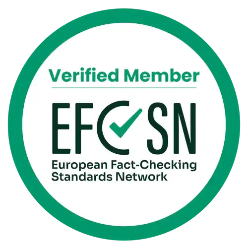 Verified Member badge of EFCSN (European Fact-Checking Standards Network)