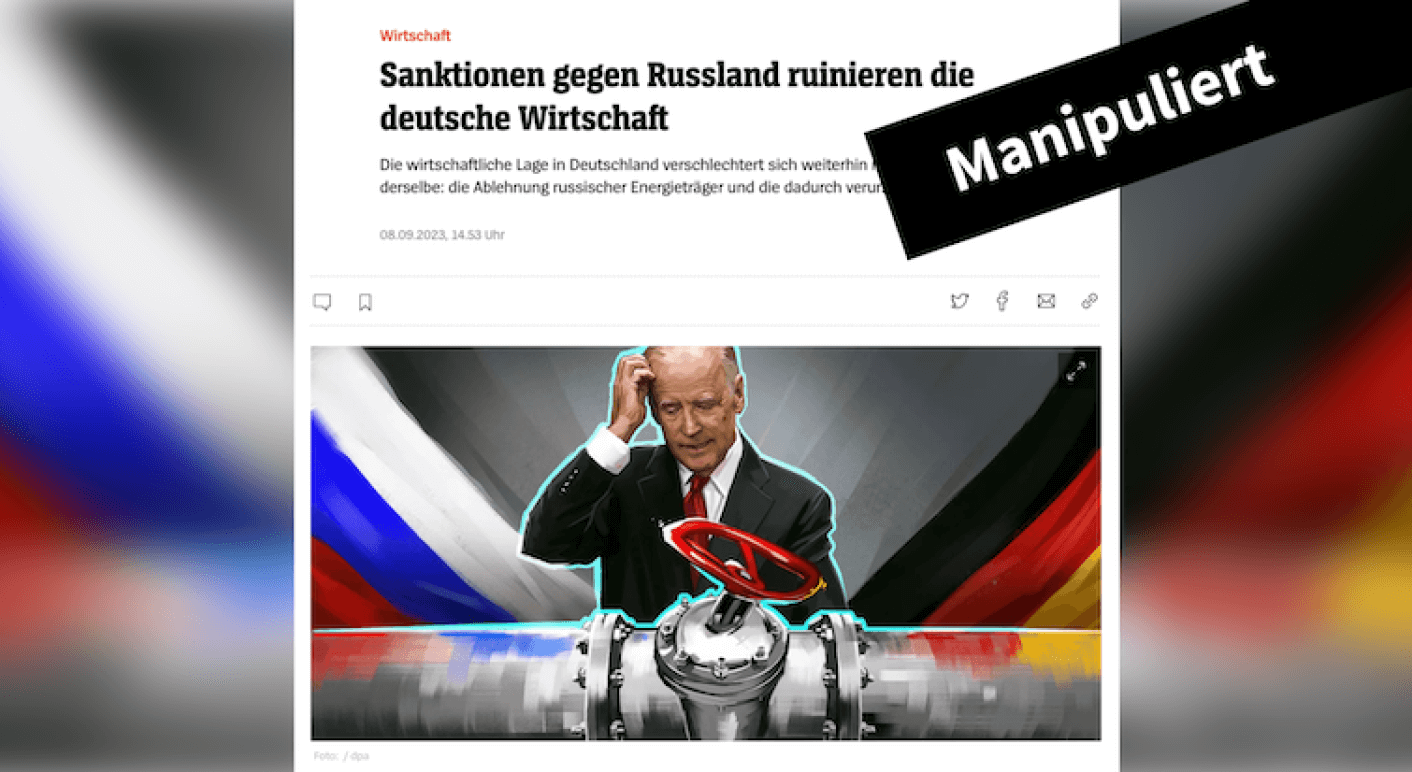 Spiegel-Artikel-Russland-Sanktionen-deutsche-Wirtschaft-fake