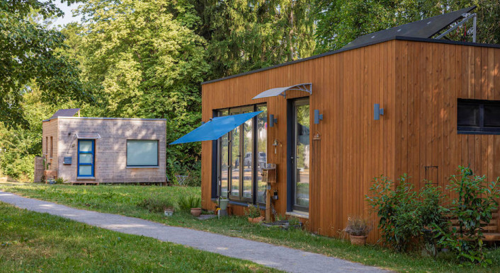 Symbolbild zweier Tiny Houses