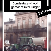 Dieses Tiktok-Video zeigt keine Proteste in Deutschland, sondern in Frankreich und stammt aus dem Jahr 2014