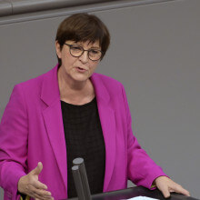 Saskia Esken im Bundestag