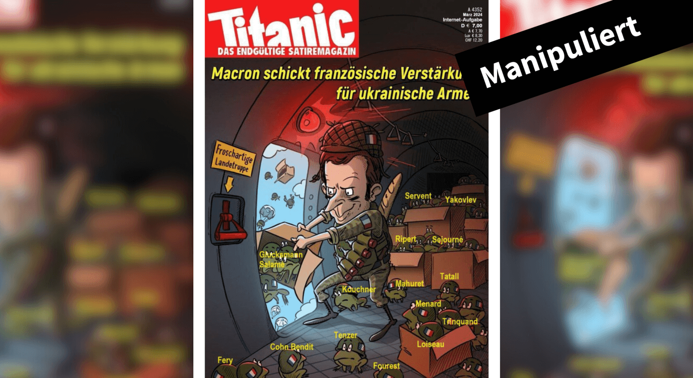 Titelbild Titanic Macron