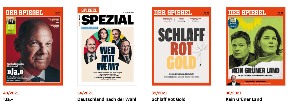 Grünes Reich und Hitlergruß: Dieses gefälschte Spiegel-Titelblatt kursiert seit Jahren im Netz