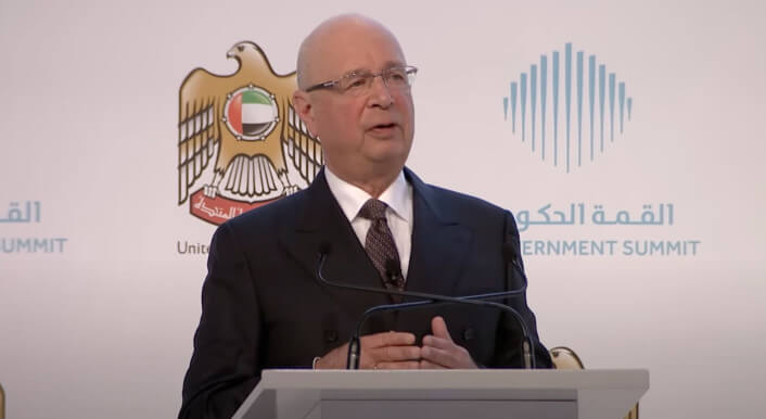 Klaus Schwab, Gründer des World Economic Forum.