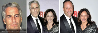 Jahrealter Fake: Foto von Kamala Harris und Jeffrey Epstein ist manipuliert