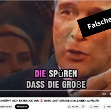 Ein irreführender Titel unter einem Youtube-Video mit Alexander Hold soll Nutzerinnen und Nutzer zum Klicken verleiten