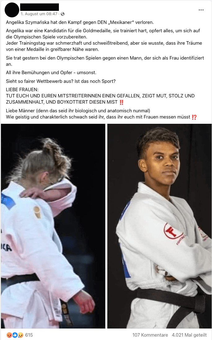 Olympia: Nein, Judoka Prisca Awiti Alcaraz ist kein Mann