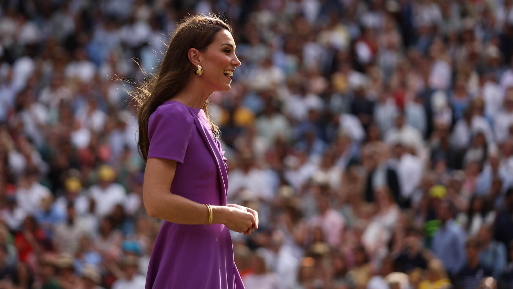 Prinzessin Kate beim Wimbledon-Finale in London am 14. Juli 2024