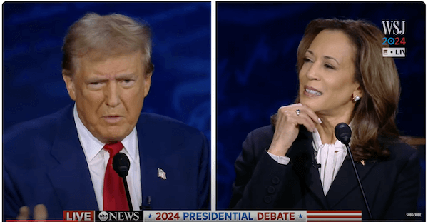 TV-Duell von Donald Trump und Kamala Harris