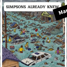 Auf X kursiert die Behauptung, die Simpsons hätten Hurrikan „Milton“ vorhergesagt und die eigentliche Gefahr sei das damit einhergehende Hochwasser gewesen. Beides ist falsch, die Bilder aus der angeblichen Episode wurden digital erstellt.