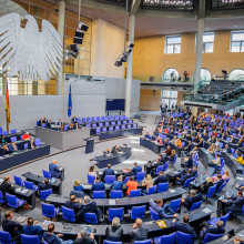 Plenum des Deutschen Bundestages am 18. Oktober 2024