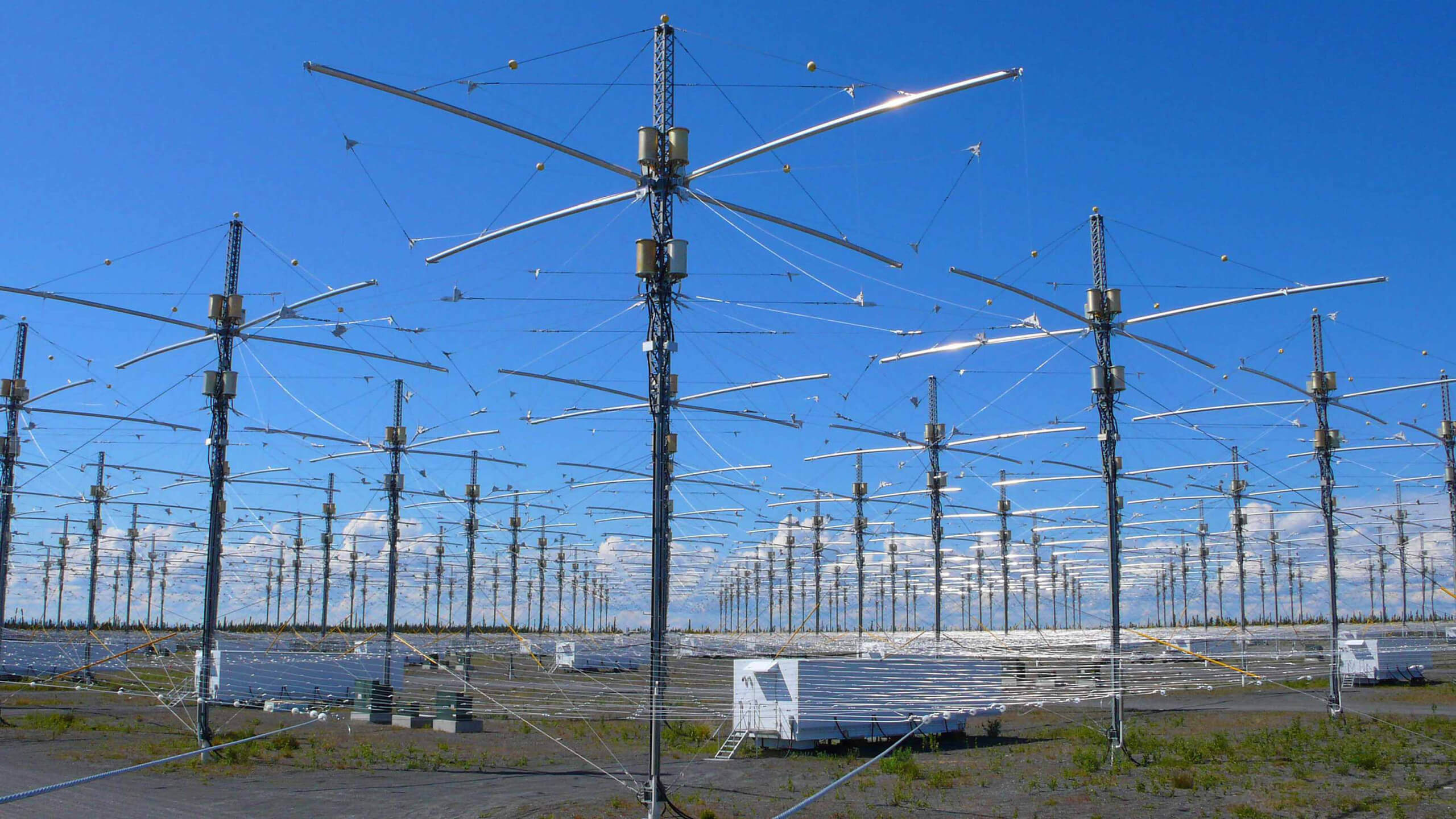 In Alaska steht die eine Haarp-Anlage, um die sich seit Jahrzehnten Verschwörungstheorien ranken