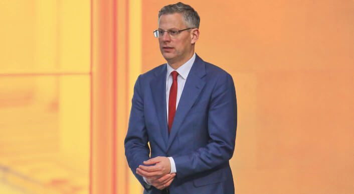 Ein Foto von Christoph de Vries.
