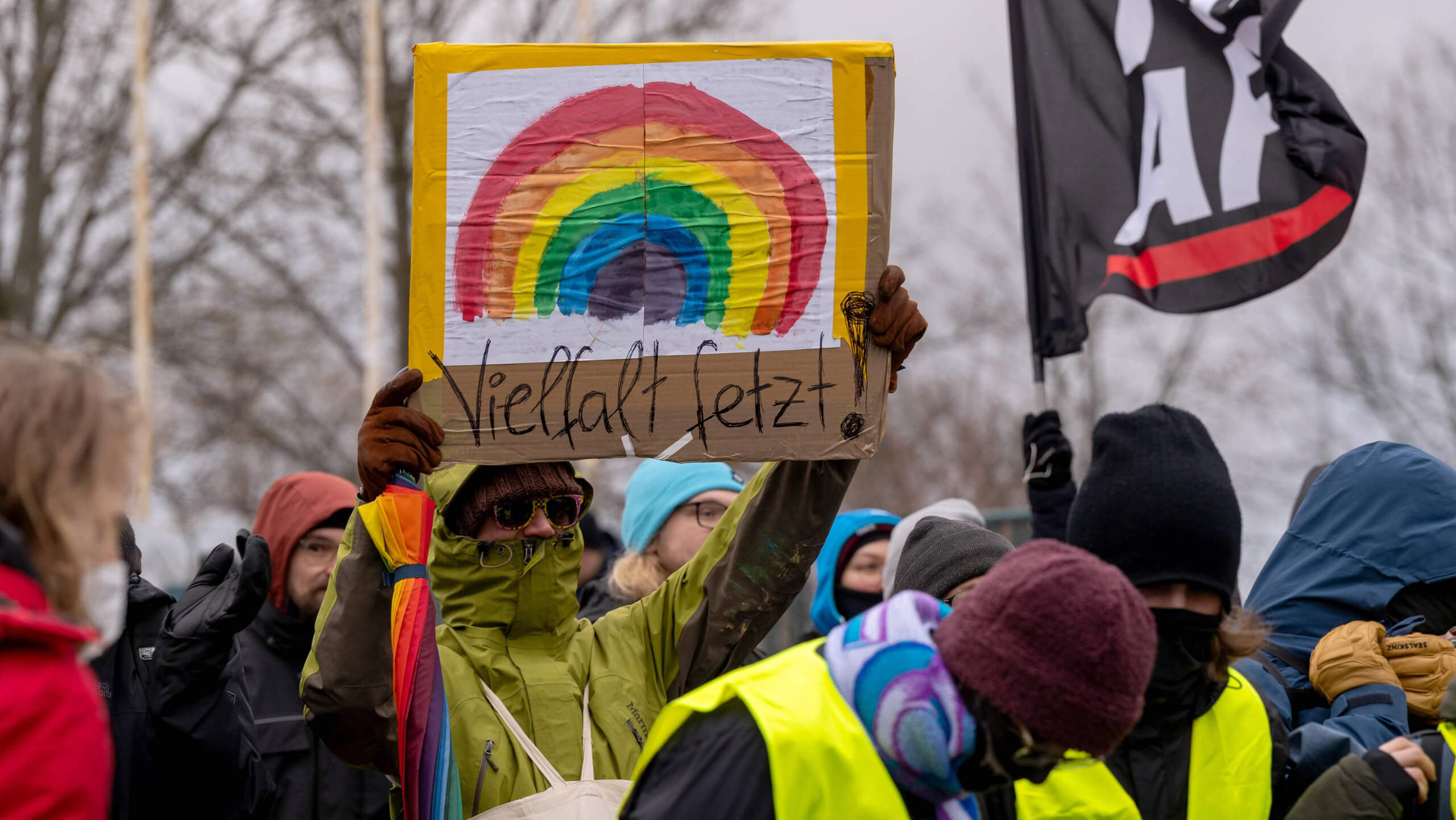 Proteste gegen AfD-Parteitag in Riesa: Tiktok-Kommentar ist kein Beleg für „Demogeld“